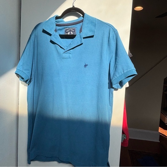 Peter Polo Other - Men's Blue Polo Shirt